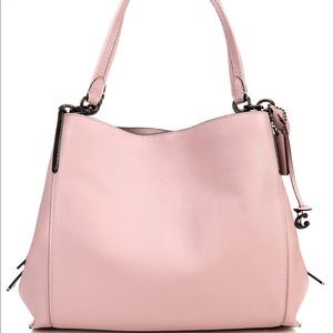 Coach Dalton 31 Light Pink & Pewter NEW